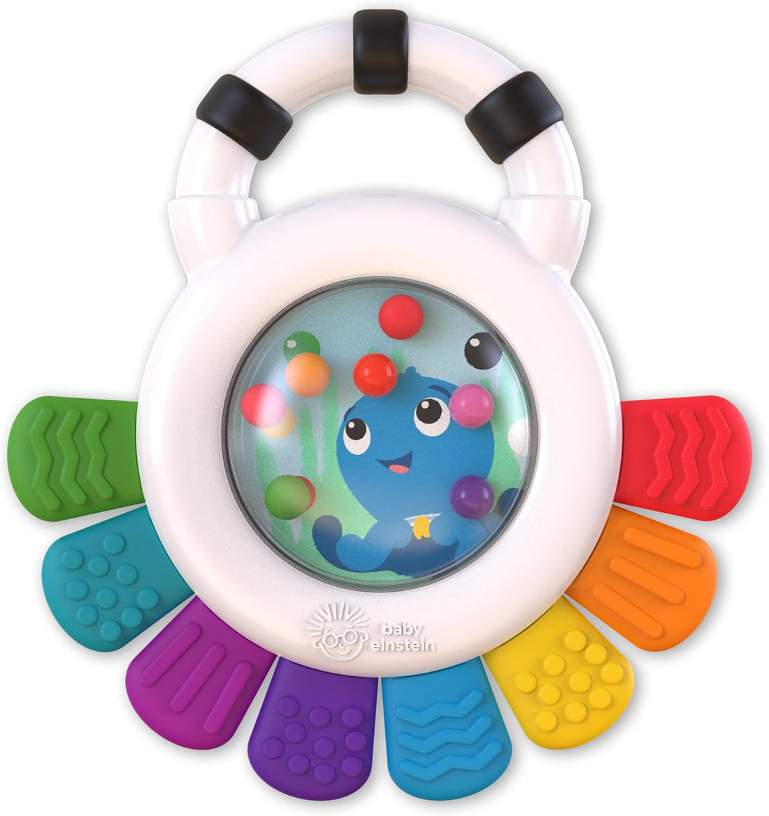 , Outstanding Opus the Octopus, Sensory Rattle and Teether Multi-Use Toy, BPA Free and Chillable, 3 Months and Up, 1Pk