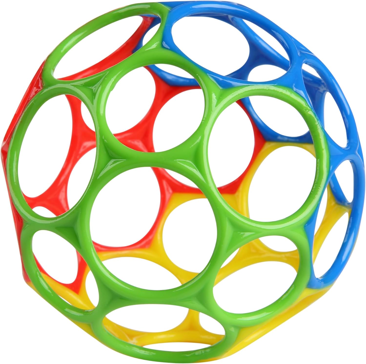 Bright Starts Oball Classic - Easy Grasp BPA-Free Infant Ball for Newborns