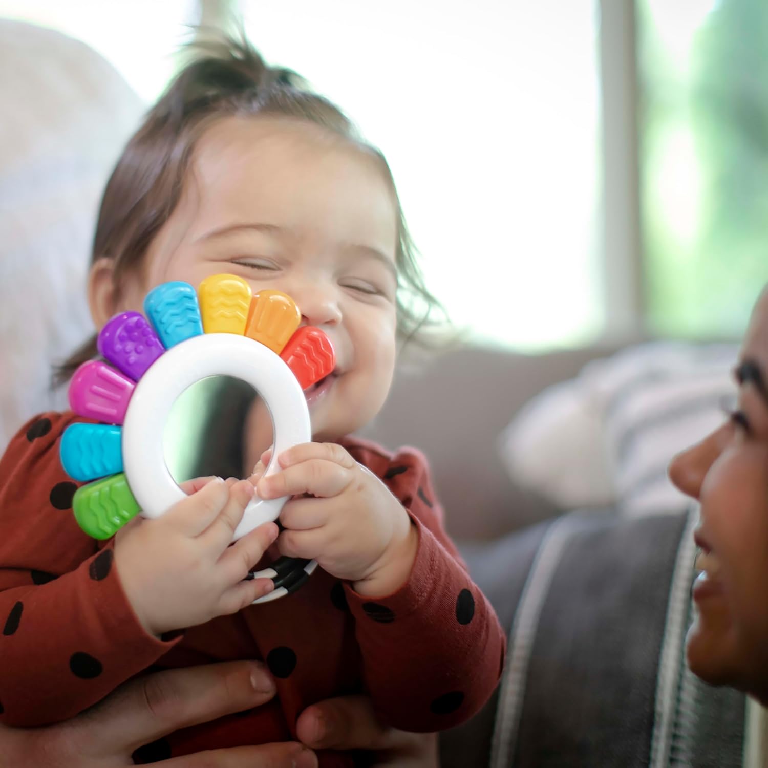 , Outstanding Opus the Octopus, Sensory Rattle and Teether Multi-Use Toy, BPA Free and Chillable, 3 Months and Up, 1Pk
